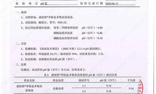 消毒抑菌液成分含量表格-消毒抑菌液成分含量表格图片